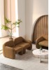 Eryx Accent Lounge Chair - Brown